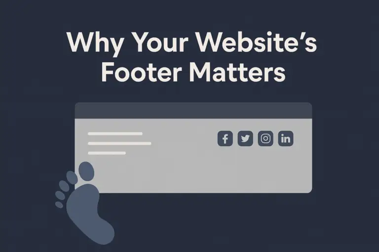 Why your website footer matters
