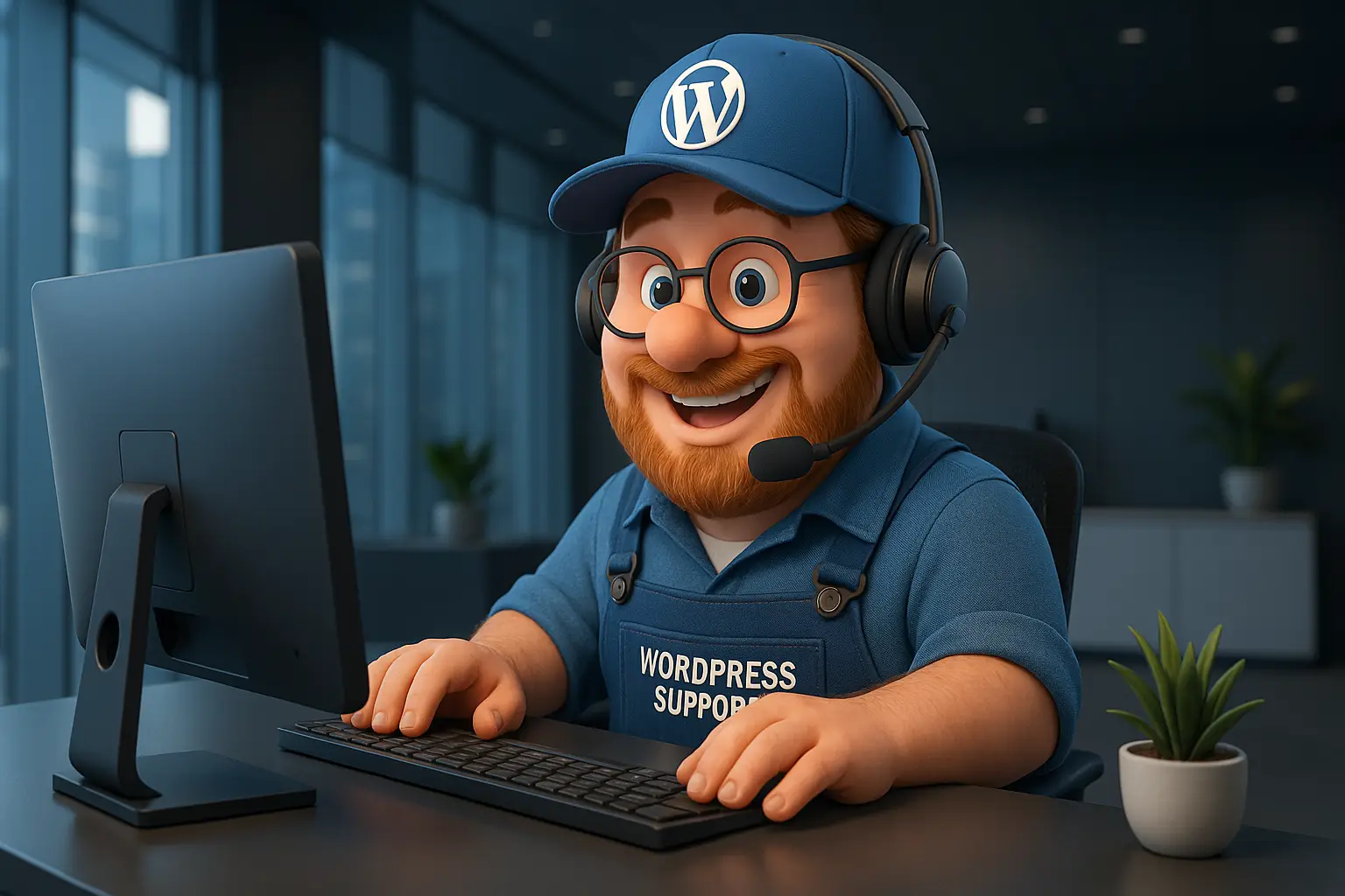 WordPress Support Man