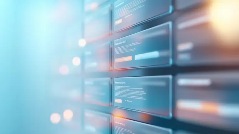 UI in Frosted glass - Glassmorphism